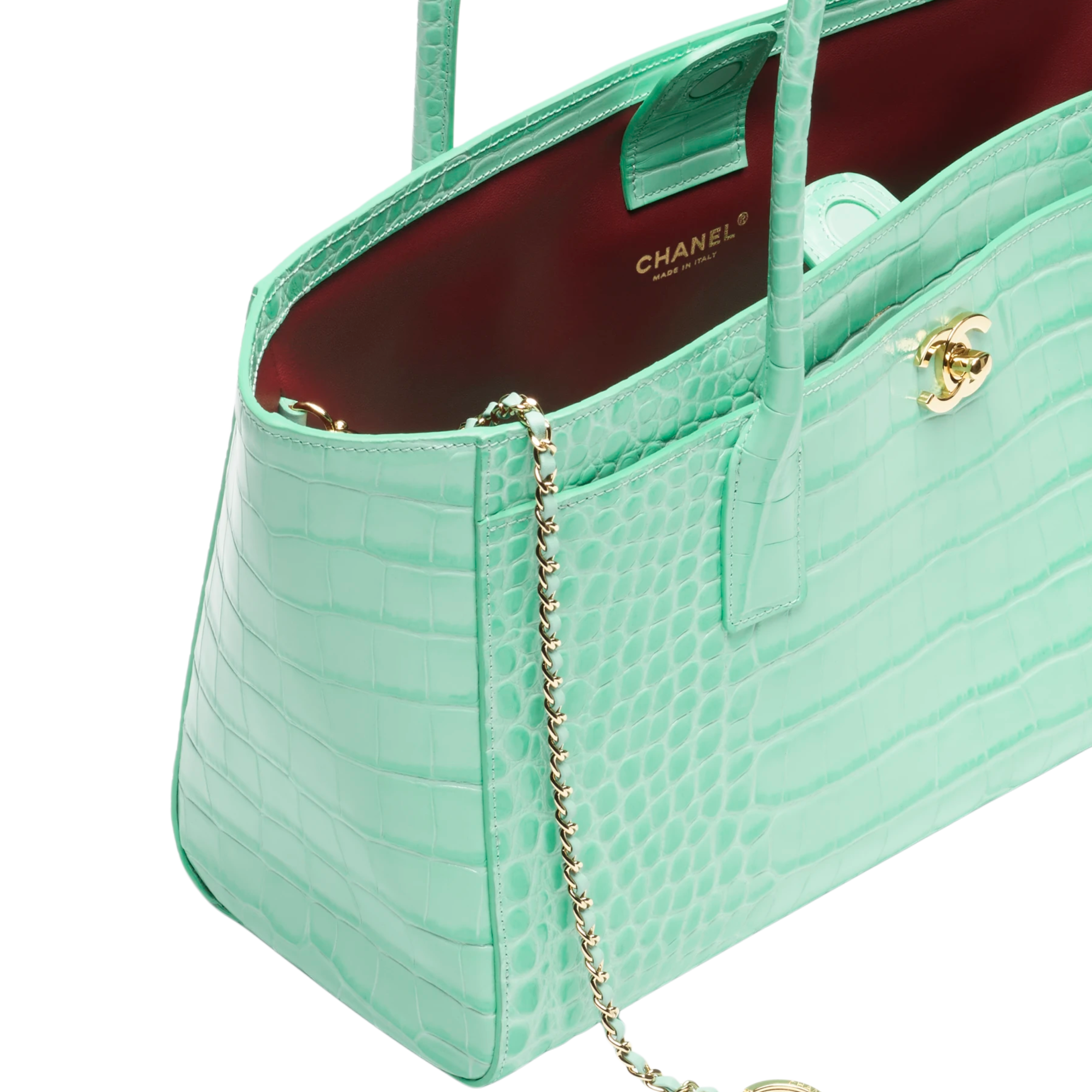 Chanel Crocodile Handbag